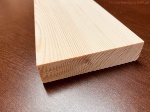 Deska heblowana  12 x 3 cm - SOSNA