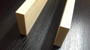 Deska - 10 x 2 cm - heblowana - SOSNA