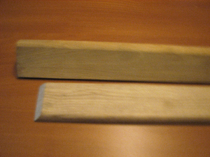 Próg  6 x 1 cm - DĄB