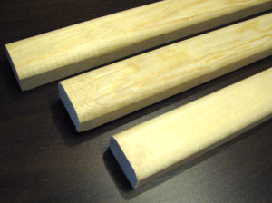 Listwa ławkowa -  8 x 3 cm - SOSNA